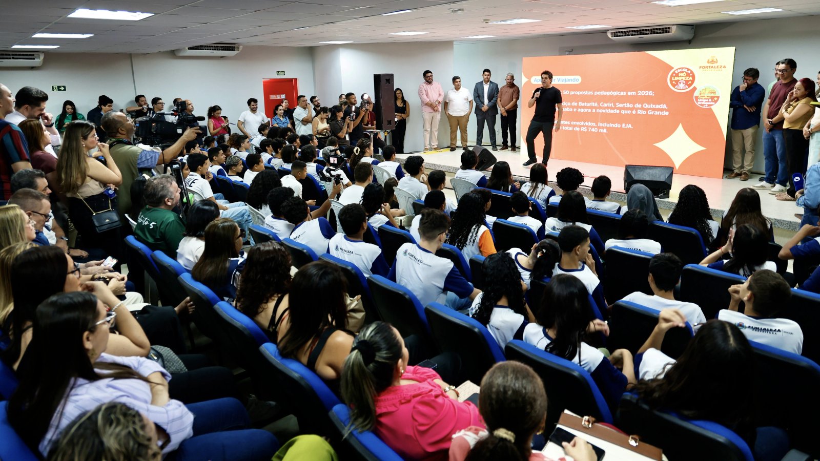 Prefeitura lança Selo Escola Mó Limpeza para mobilizar estudantes em ações de educação ambiental
